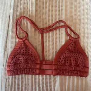 Montce crochet bikini top
